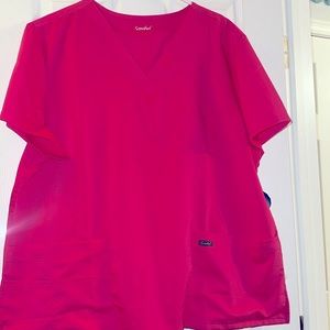 Sanibel Scrub Shirt with pocket for healthcare workers